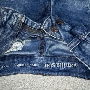 Vanilla Star super high rise Denim Jean Shorts